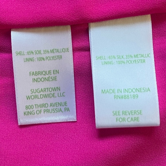 NWT Lilly Pulitzer Emilee Long Sleeve Off The Shoulder Top - Picture 8 of 9